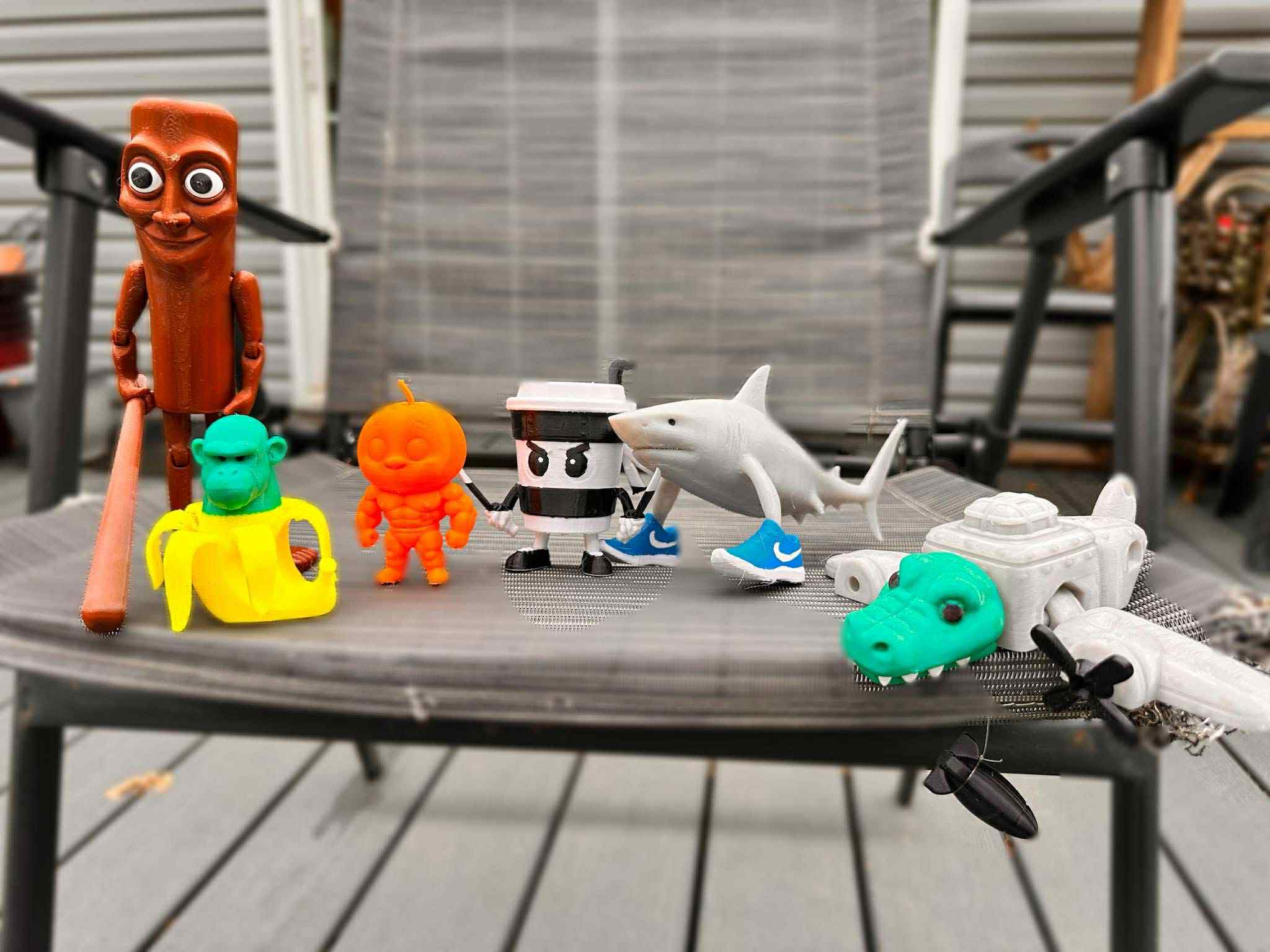 3D printed figures